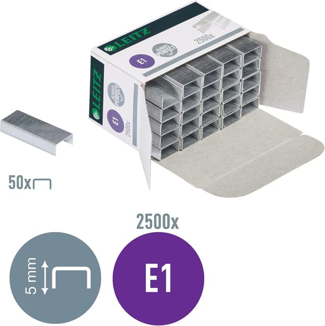Detalle 2 de Leitz Electric Heftklammern E1 10×2500
