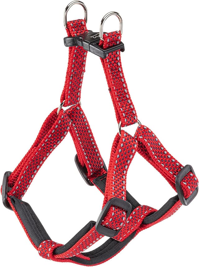 Thumbnail 6 de Ferplast Pettorina Cane DAYTONA DELUXE in nylon imbottito taglia grande, regolabile e riflettente Marrone-Nero