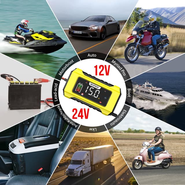 Thumbnail 5 de NEXPEAK NC215 15A Batterieladegerät 12V