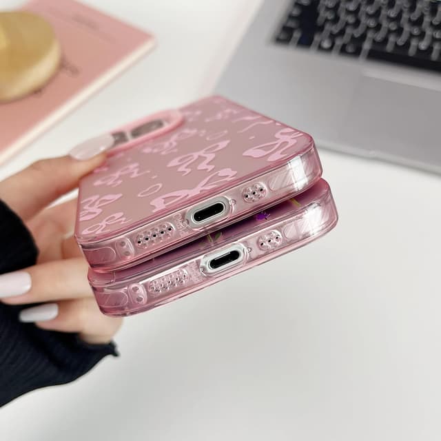 Thumbnail 2 de ZTOFERA Rosa Hülle iPhone 15 Pro