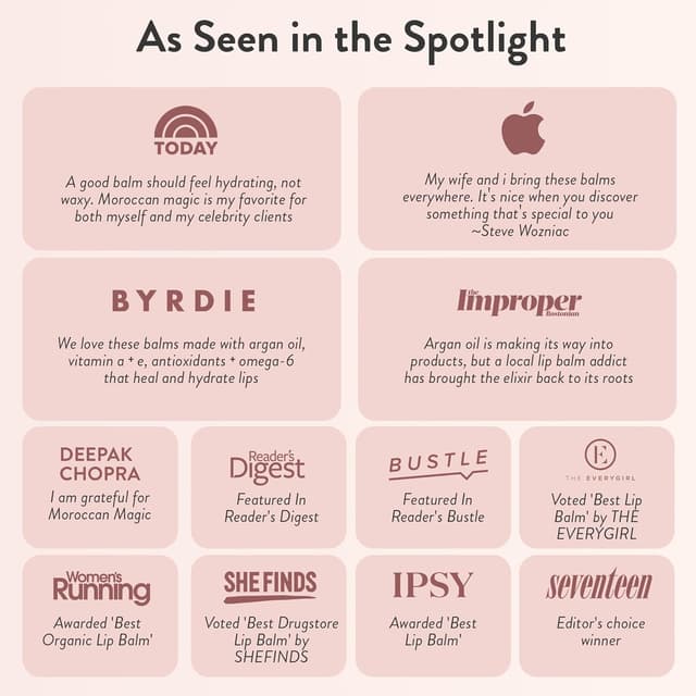 Thumbnail 4 de Moroccan Magic Organic Coconut Lip Balm 3-Pack