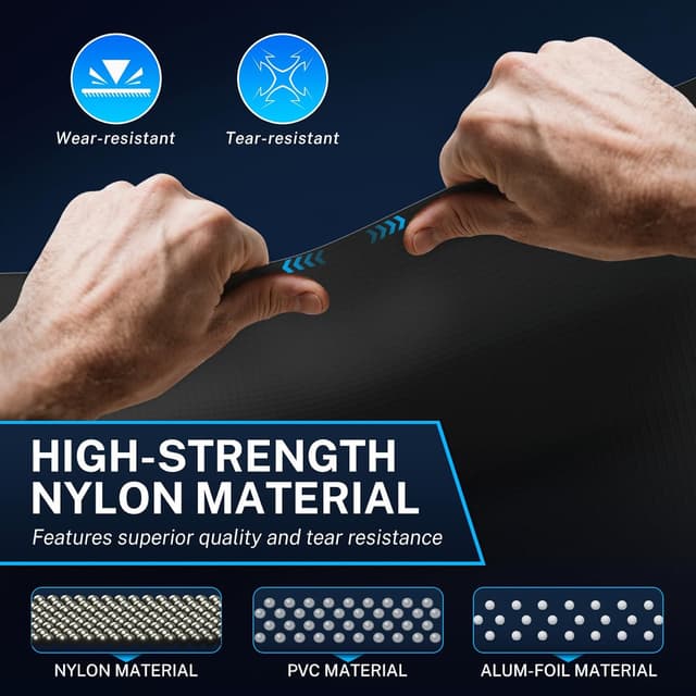 Detalle de 75mm nylon flexible ventilation hose 2.5m