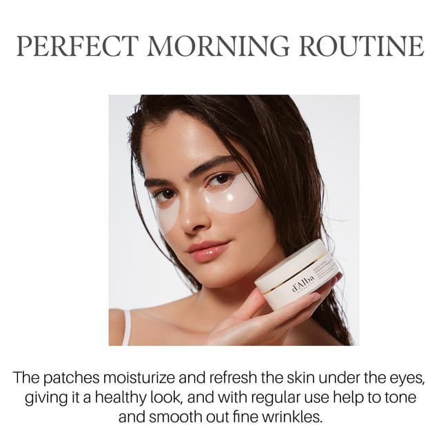 Detalle de d'Alba White Truffle Augenpatch