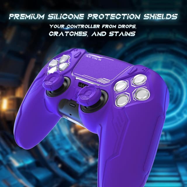 Thumbnail 4 de playvital Mecha Edition silicone cover for PS5 controller