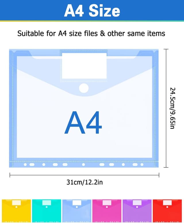 Detalle 2 de Dokumententasche A4 12er Set