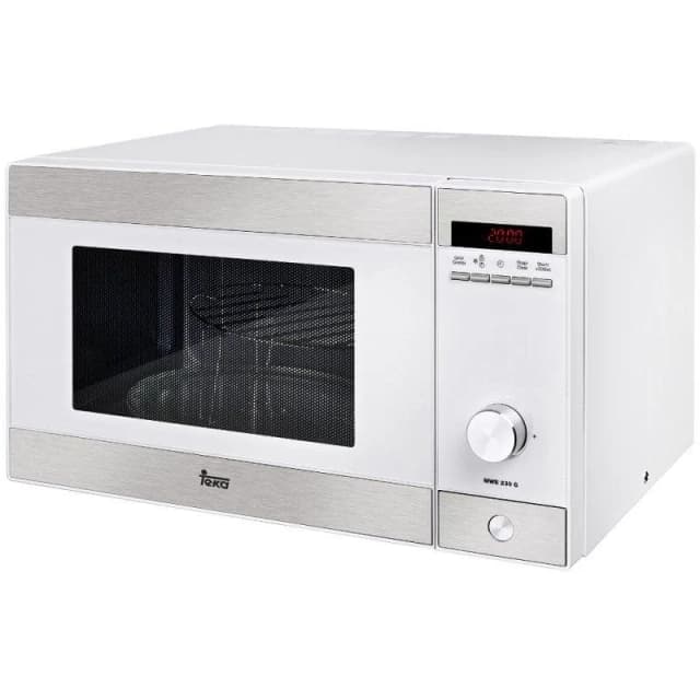 Detalle de Teka MWE-230G microondas con grill 1.000 W blanco