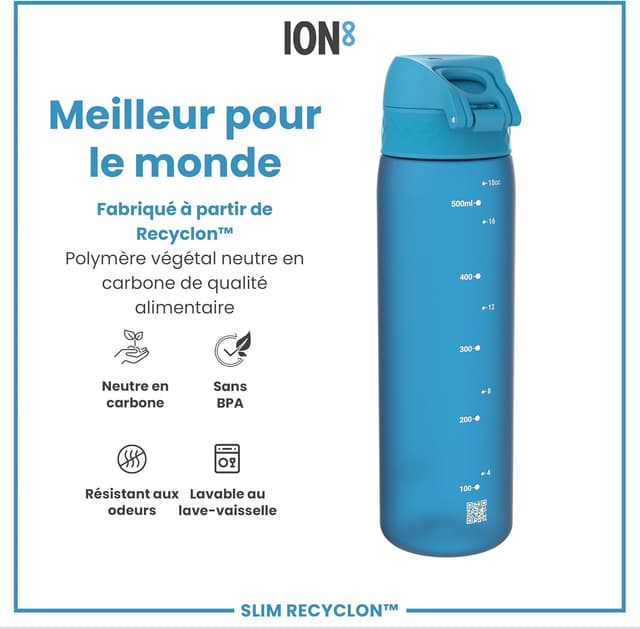 Thumbnail 4 de ION8 Gourde 500 ml étanche 🥤