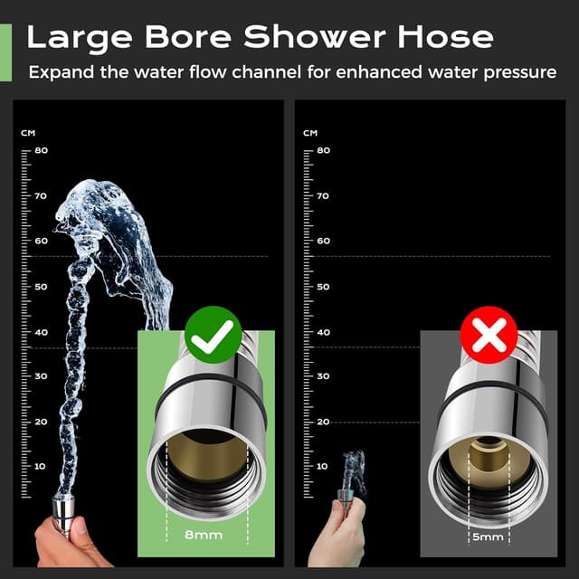 Detalle 2 de SAMODRA Shower Hose 1.5m 10mm Large Bore