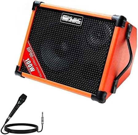 Detalle de Coolmusic BP80 100W outdoor Bluetooth amplifier 🎤