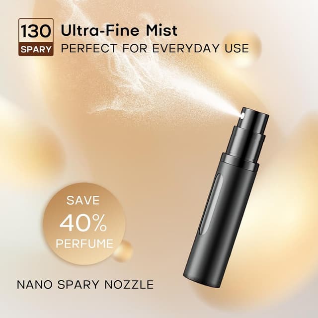 Thumbnail 4 de JOOMOKO Perfume Atomiser 10ml refillable travel spray