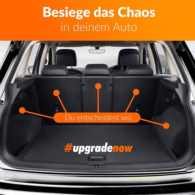 Thumbnail 6 de Upgrade4cars Kofferraum Netztasche Klett 40×25 cm