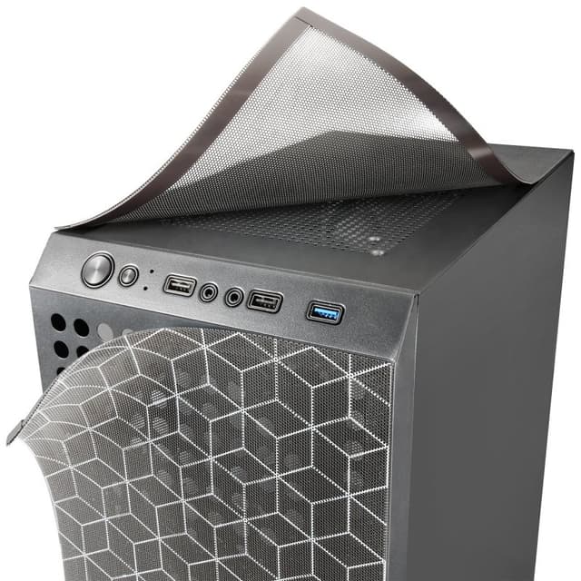 Detalle 1 de Mars Gaming MC-MAG Semitorre ATX con 3 ventiladores FRGB