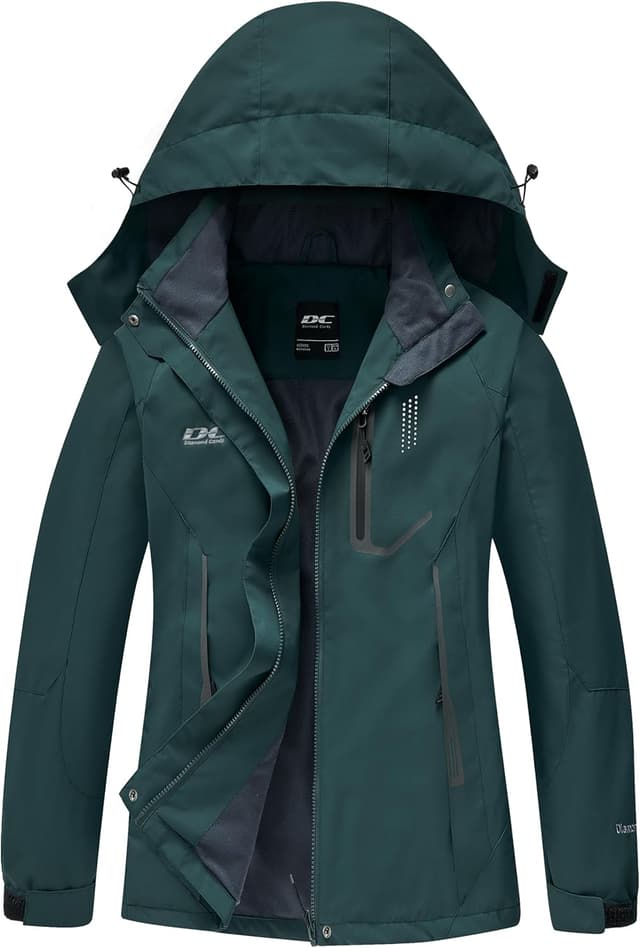 Thumbnail 6 de Regenjacke Damen mit Kapuze, wasserdicht