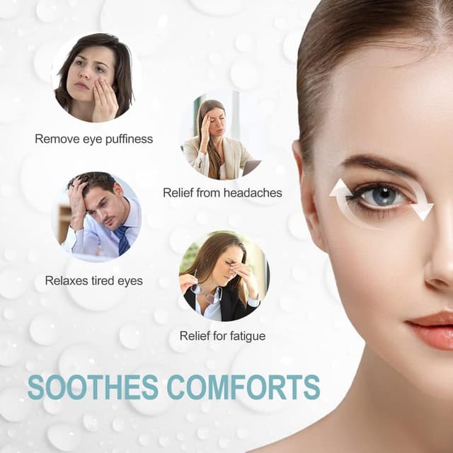 Detalle 2 de NEWGO Cooling Eye Mask 2-pack for puffy eyes 😴
