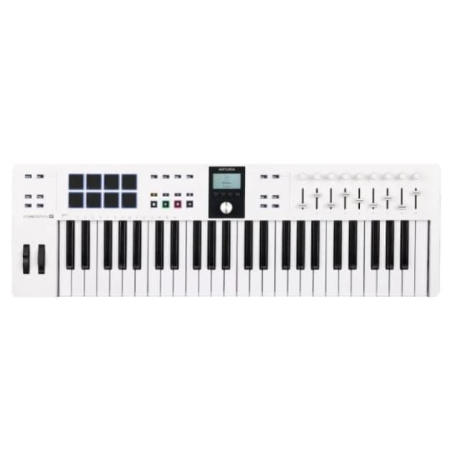 Imagen de Arturia KeyLab Essential 49 MK3 controlador MIDI blanco 🎹 en OfertitasTOP