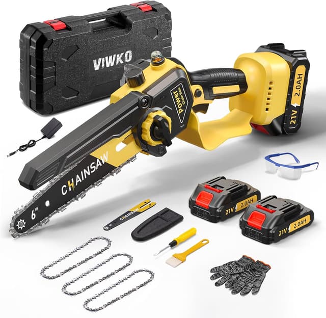 Detalle de VIWKO Mini Motosierra 6" 1000W