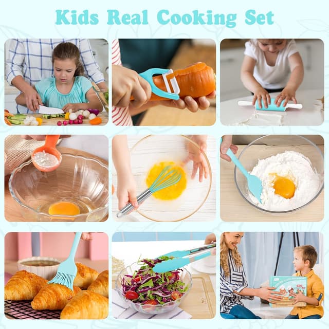 Thumbnail 4 de Kids Cooking Sets Real Baking Set 1