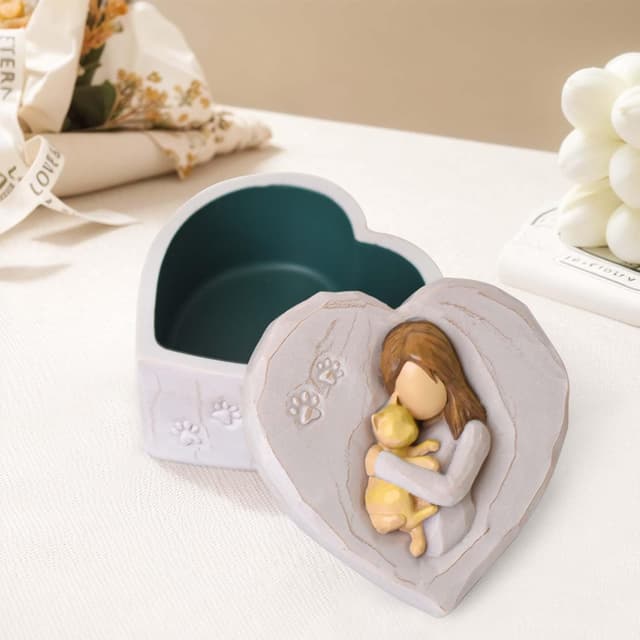 Thumbnail 6 de thovorrnl Orange Cat Memorial Box