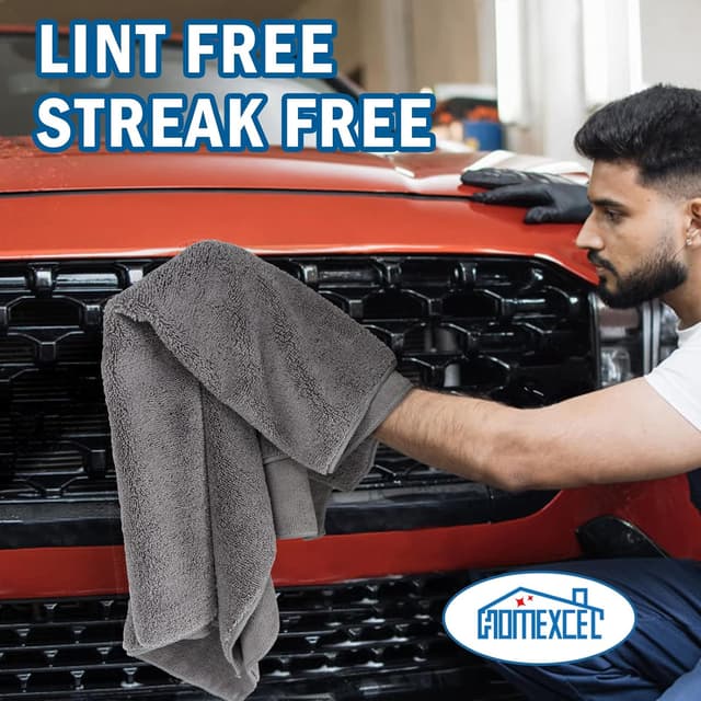 Thumbnail 6 de HOMEXCEL Microfiber Car Drying Towels 31x24