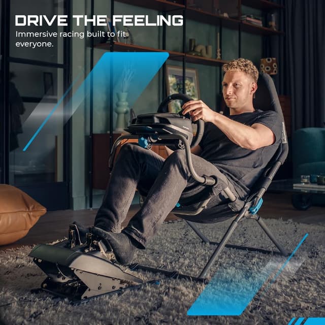 Detalle de PLAYSEAT® Challenge X – Logitech G Edition: Rennsitz mit 6 einstellbaren Positionen und einfacher Montage