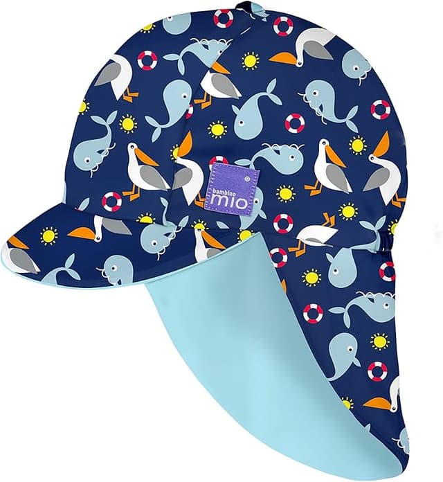 Detalle de Bambino Mio Gorro de Natación Reversible con Protección UV ☀