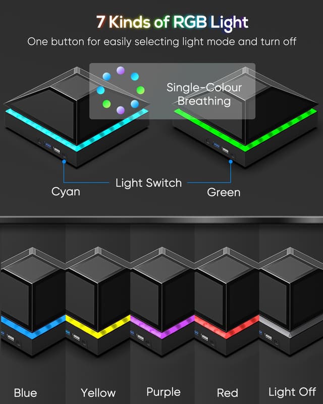 Thumbnail 5 de Xbox Series X Cooling Fan with RGB, 3 Speeds