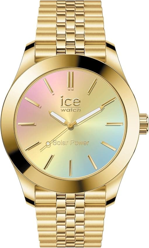 Detalle de ICE-WATCH Ice Steel Gold Rainbow reloj 37 mm