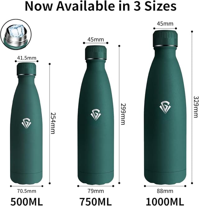 Thumbnail 4 de Grsta Botella térmica 500 ml, mantiene 24 h fría