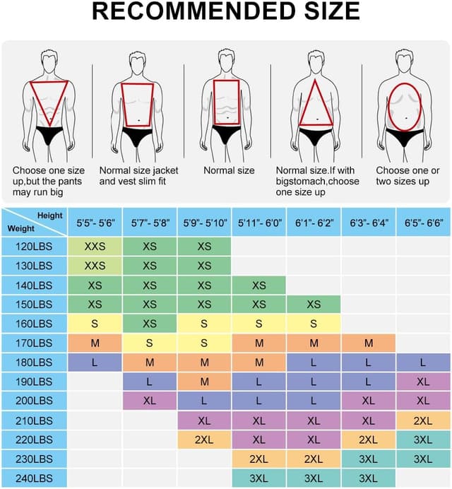 Thumbnail 5 de 3-Piece Slim Fit Men's Suit Set