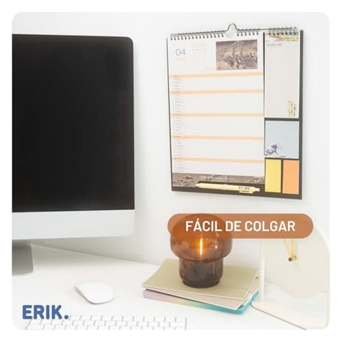 Thumbnail 3 de Calendario Familiar Hokusai 2026 — 16 meses 🗓