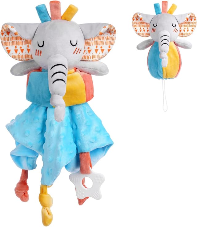 Thumbnail 6 de Vicloon Schmusetuch Elefant 27x26 cm