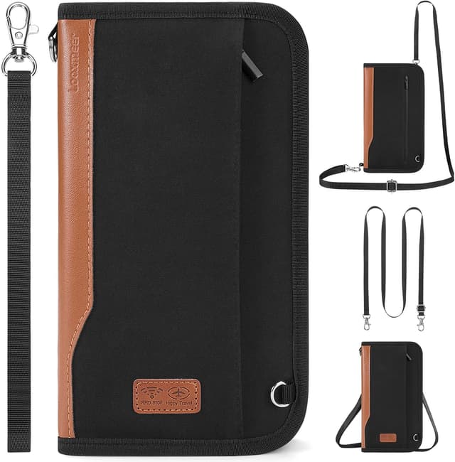 Detalle de Looxmeer Passport Holder RFID travel wallet
