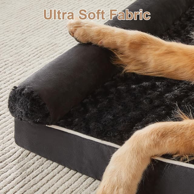 Thumbnail 3 de BFPETHOME Dog Bed 36 x 27 in Orthopedic