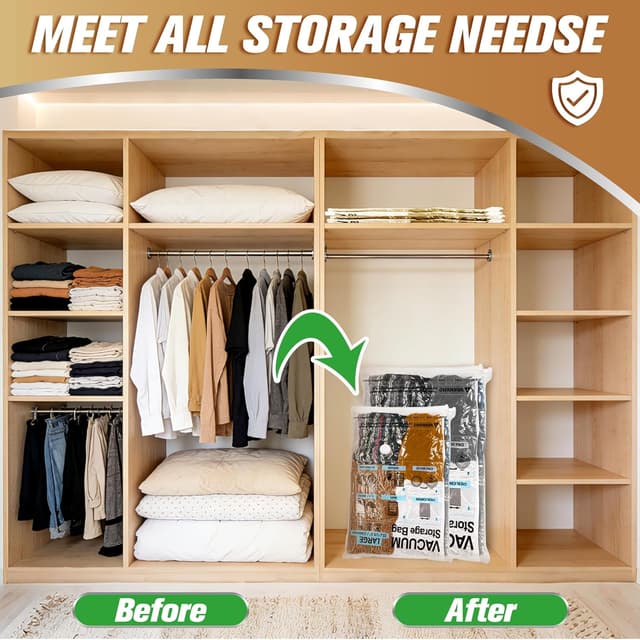 Detalle 2 de Storage Master vacuum storage bags 20 pack