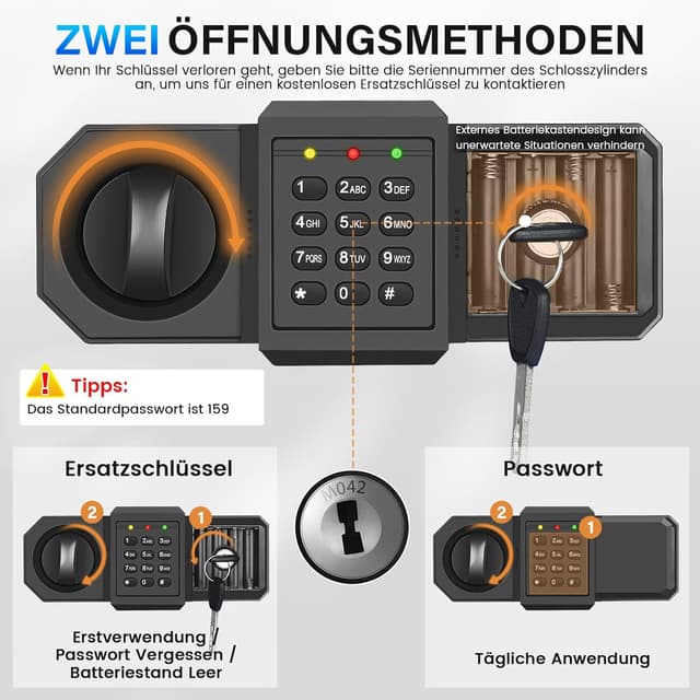 Thumbnail 5 de 28L Safe für Zuhause 🔒