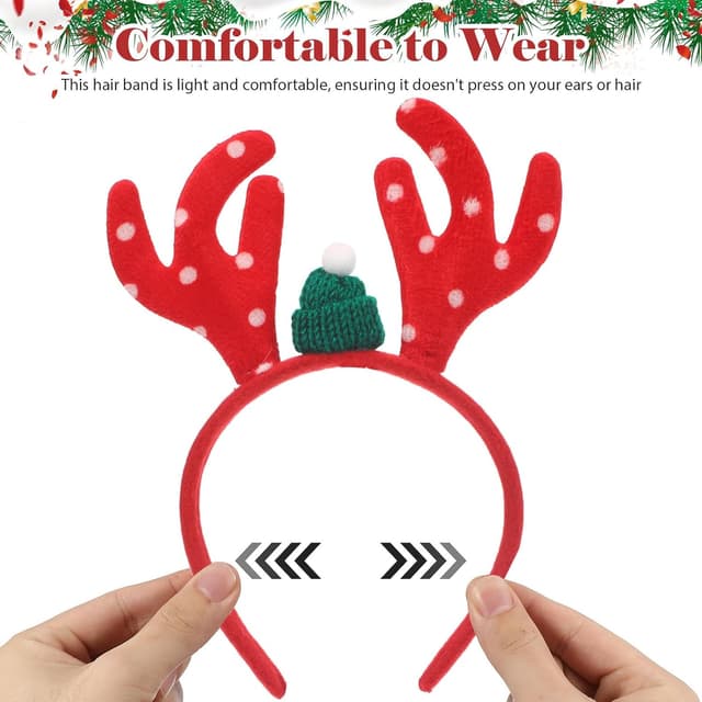 Detalle de Christmas headband set 6 pcs