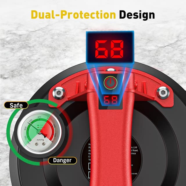 Thumbnail 3 de Avhrit Electric Glass Suction Cup 270kg