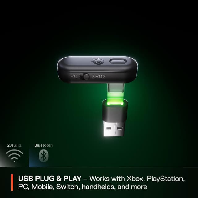 Thumbnail 6 de SteelSeries Arctis Nova 3X Wireless (Xbox) gaming headset with mobile app control, 40 hr battery and fast charging – Black