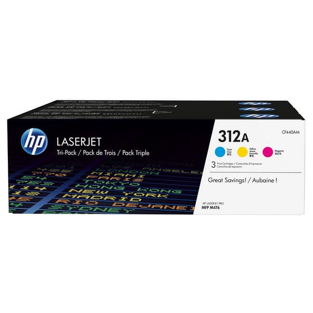 Imagen de HP 312A Pack Ahorro Tóner Original Cian/Magenta/Amarillo 📦 en OfertitasTOP