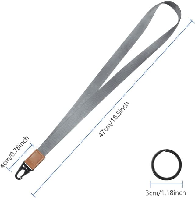 Detalle 2 de Vicloon Cordino da Collo con Portachiavi e Clip