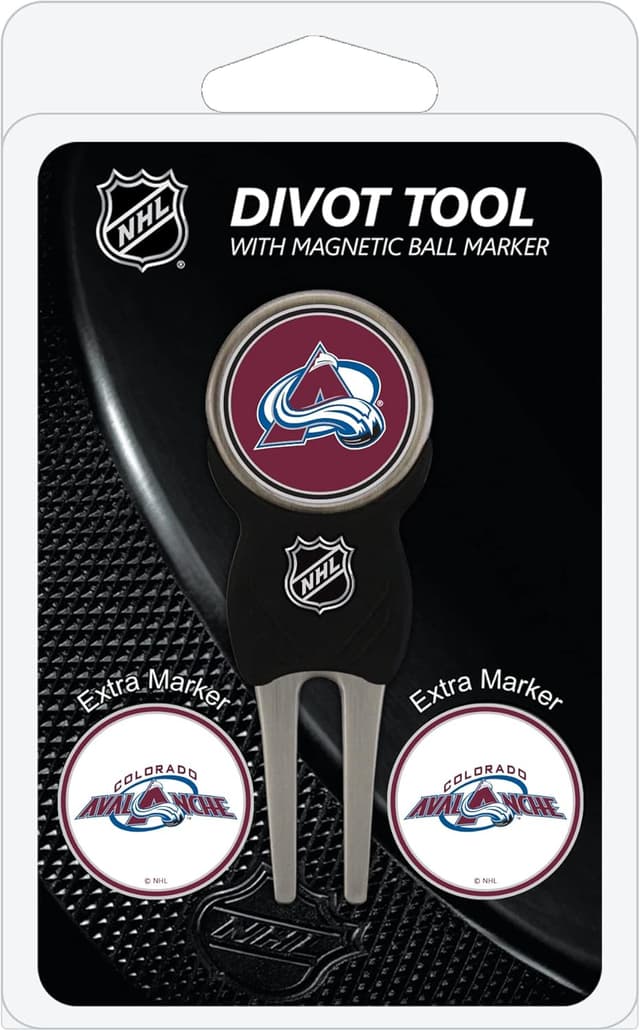 Detalle de Team Golf NHL Divot Tool Pack with 3 Golf Ball Markers (Unisex)