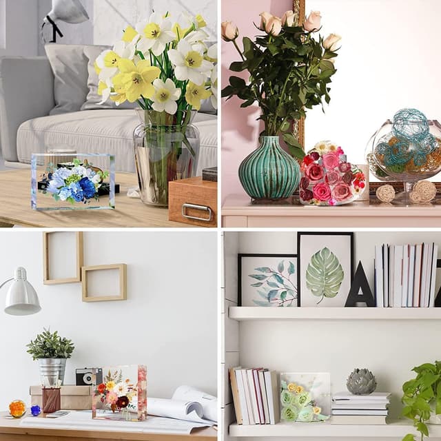 Thumbnail 3 de Silikonformen Epoxidharz Groß Rechteckig 8.8×6×2 inch