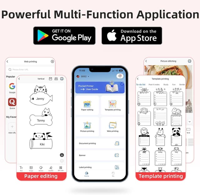 Detalle de ORGSTA S002 label maker 300 dpi