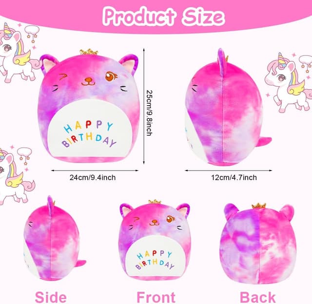 Detalle 2 de Vicloon oreiller peluche chat 21 cm