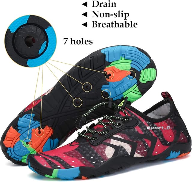 Detalle 1 de SAGUARO Scarpe da scoglio antiscivolo 7/9 fori