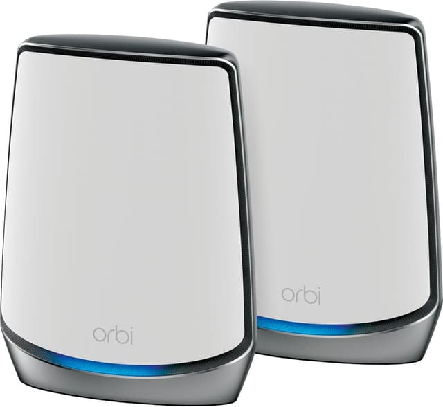 Detalle 2 de NETGEAR Orbi Mesh WiFi System (RBK852) with WiFi 6 router and 1 satellite extender (AX6000, up to 4,000 sq ft)