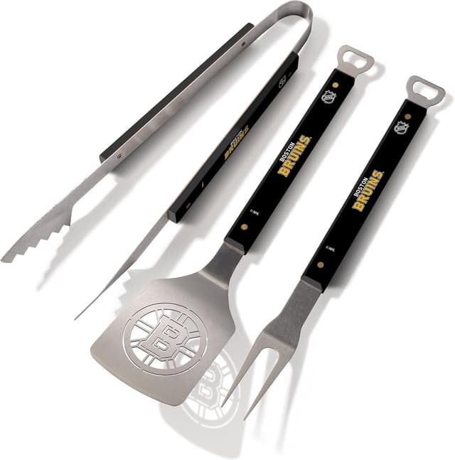 Detalle de YouTheFan NHL 3PC Spirit Series BBQ Grill Set
