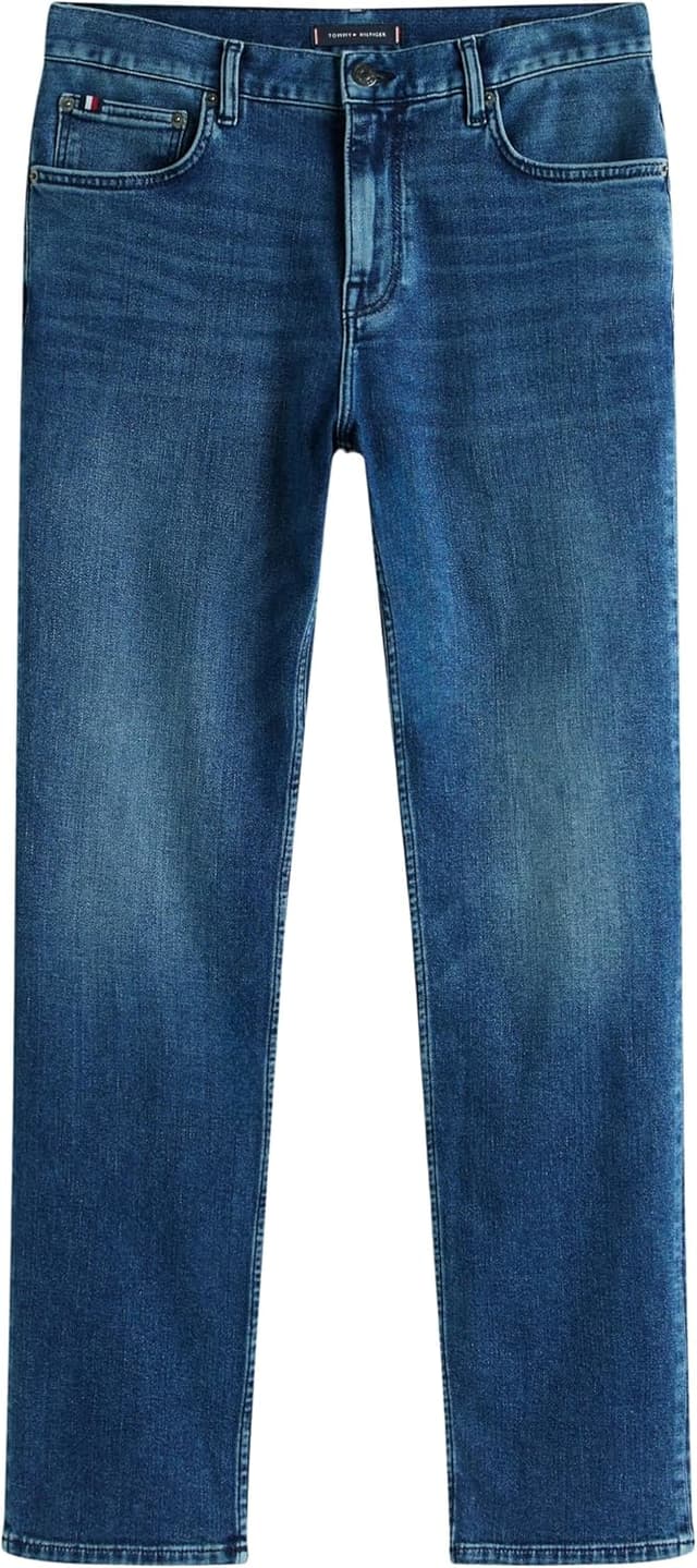 Detalle 2 de Tommy Hilfiger Men’s Straight Denton Sstr Oliver Blu (MW0MW40563) Straight Jeans