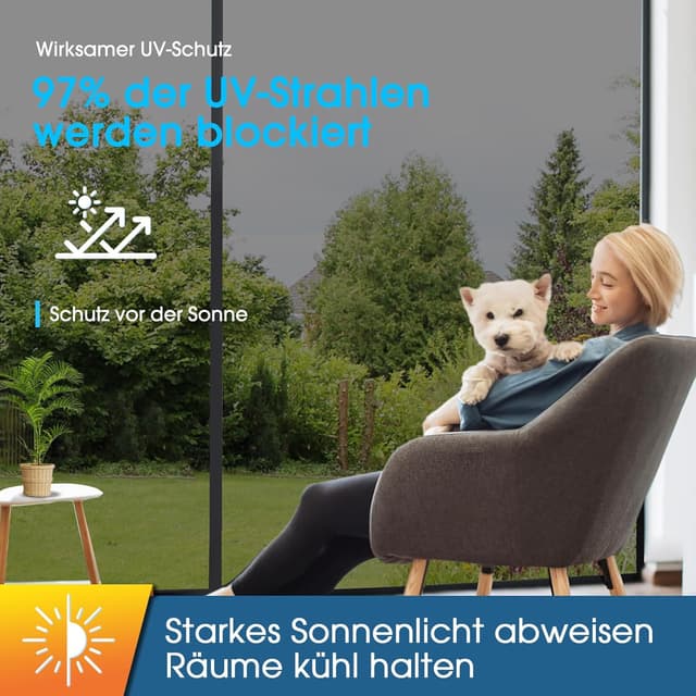 Thumbnail 2 de Lifetree Fensterfolie 90×200 cm 🪟