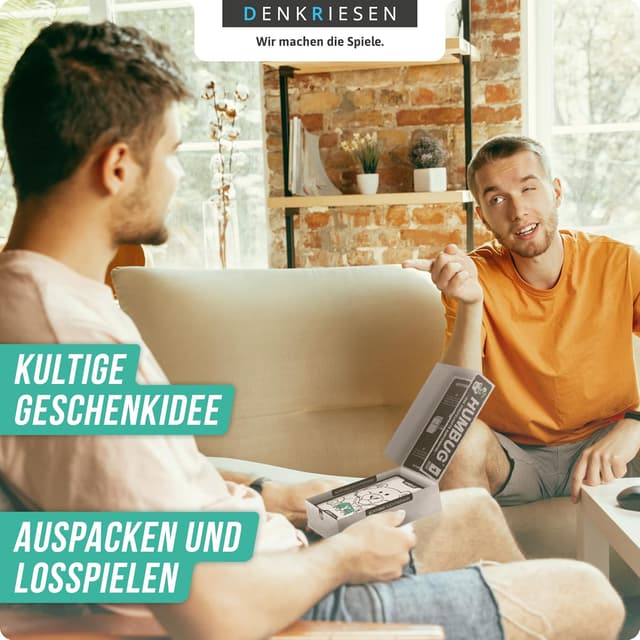 Detalle de DENKRIESEN Humbug® – Original Edition Nr. 1 Ratespiel ab 10 Jahren für 3–8 Spieler